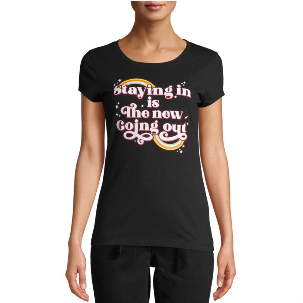 Staying In Graphic Tee for Juniors from Wound Up